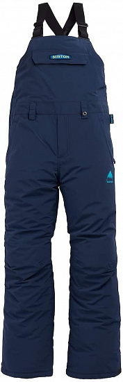 Полукомбинезон детский Burton Skylar Bib Dress Blue - Фото 1 большая