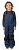 Полукомбинезон детский Burton Maven Bib Dress Blue - Фото 3 малая