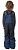 Полукомбинезон детский Burton Maven Bib Dress Blue - Фото 5 малая