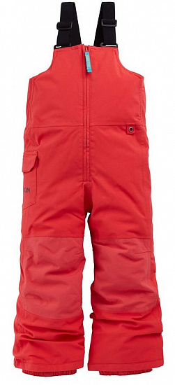 Полукомбинезон детский Burton Maven Bib Hibiscus Pink - Фото 1 большая