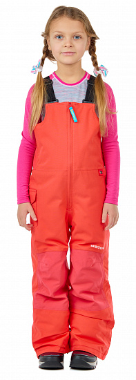 Полукомбинезон детский Burton Maven Bib Hibiscus Pink - Фото 3 большая