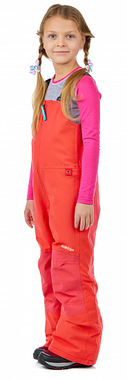 Полукомбинезон детский Burton Maven Bib Hibiscus Pink - Фото 4 большая