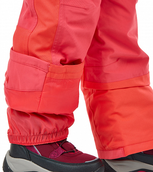 Полукомбинезон детский Burton Maven Bib Hibiscus Pink - Фото 8 большая