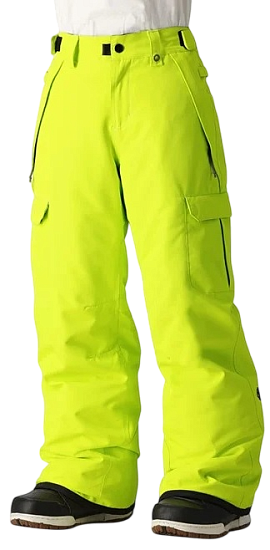 Брюки детские 686 Infinity Cargo Insulated Lime - Фото 2 большая