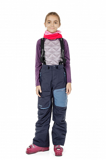 Брюки детские Bergans Knyken Ins Dk Navy/Fogblue - Фото 2 большая