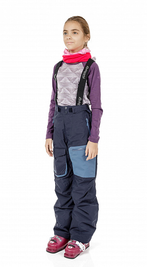 Брюки детские Bergans Knyken Ins Dk Navy/Fogblue - Фото 3 большая