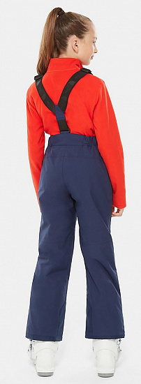 Брюки детские The North Face Snowquest Suspender Plus Montague Blue - Фото 5 большая