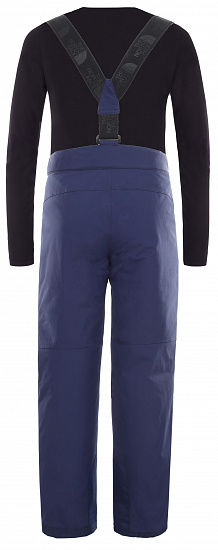 Брюки детские The North Face Snowquest Suspender Plus Montague Blue - Фото 2 большая