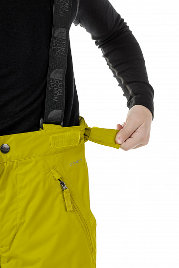 Брюки детские The North Face Snowquest Suspender Plus Citro Green - Фото 7 большая