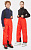 Брюки детские The North Face Snowquest Suspender Plus Fiery Red - Фото 3 малая
