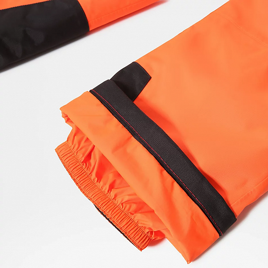 Брюки детские The North Face Snowquest Suspender Power Orange - Фото 8 большая