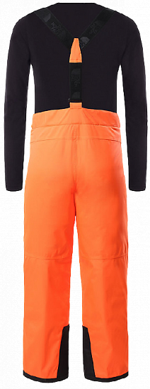 Брюки детские The North Face Snowquest Suspender Power Orange - Фото 11 большая