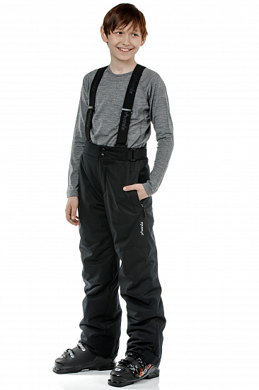 Брюки детские Phenix Hakuba Regular Salopette BK - Фото 2 большая