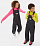 Брюки детские The North Face Freedom Insulated Bib Tnf Black - Фото 3 малая