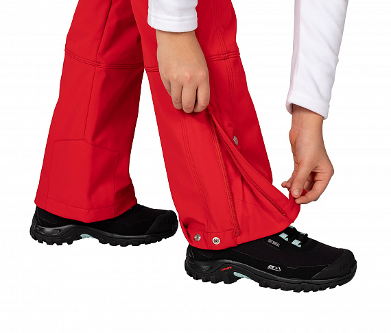 Брюки детские PoivreBlanc W18-0820-JRGL Scarlet Red2 - Фото 7 большая