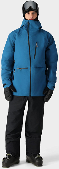 Брюки мужские 686 Gore-Tex Pro 3L Thermagraph Bib Black - Фото 2 большая