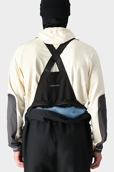 Брюки мужские 686 Gore-Tex Pro 3L Thermagraph Bib Black - Фото 4 большая