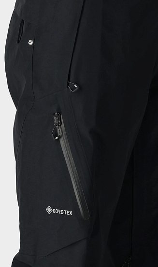 Брюки мужские 686 Gore-Tex Gt Black - Фото 5 большая