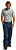 Брюки мужские Burton Covert Ins Dress Blue - Фото 7 малая