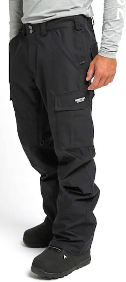 Брюки мужские Burton Cargo Regular True Black - Фото 2 большая