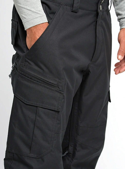 Брюки мужские Burton Cargo Regular True Black - Фото 5 большая