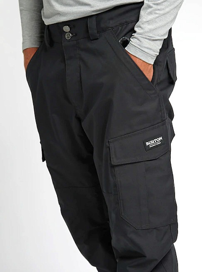 Брюки мужские Burton Cargo Regular True Black - Фото 6 большая