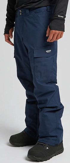 Брюки мужские Burton Cargo Regular Dress Blue - Фото 2 большая