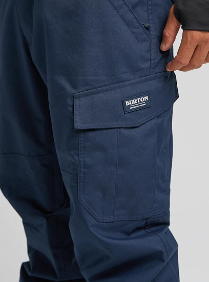 Брюки мужские Burton Cargo Regular Dress Blue - Фото 5 большая