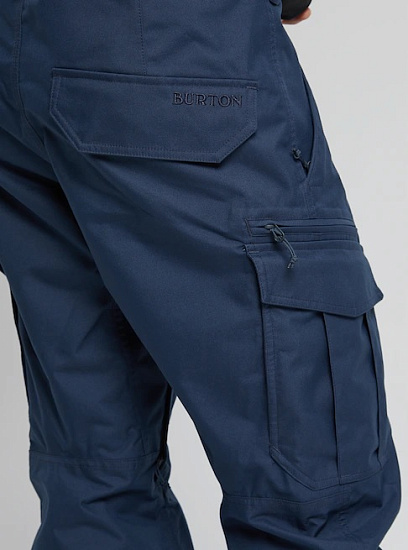 Брюки мужские Burton Cargo Regular Dress Blue - Фото 7 большая