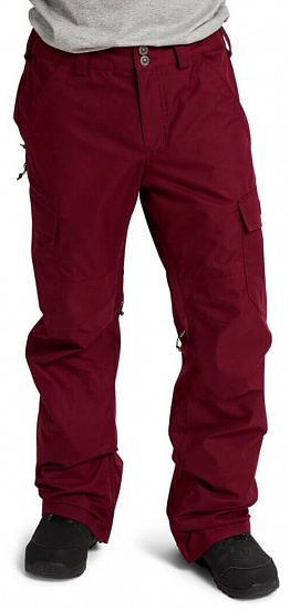 Брюки мужские Burton Cargo Regular Mulled Berry - Фото 1 большая