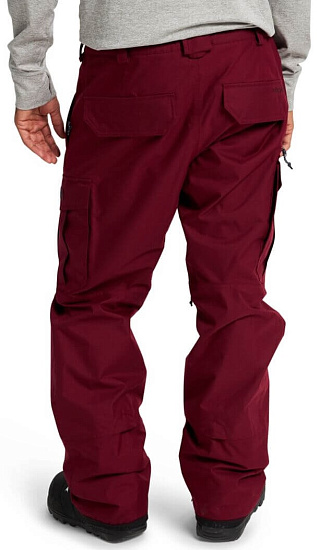 Брюки мужские Burton Cargo Regular Mulled Berry - Фото 2 большая