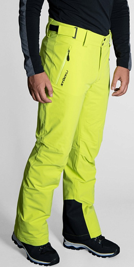 Брюки мужские Stockli Race Lime - Фото 3 большая
