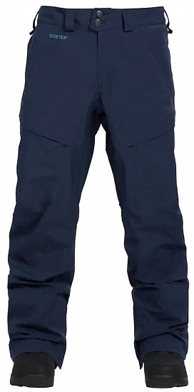 Брюки мужские Burton M Ak Gore Swash Mood Indigo - Фото 1 большая