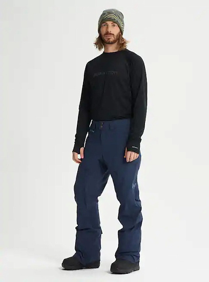 Брюки мужские Burton M Ak Gore Swash Mood Indigo - Фото 6 большая