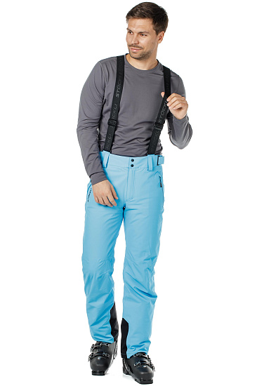 Брюки мужские Stockli Race Light Blue - Фото 3 большая