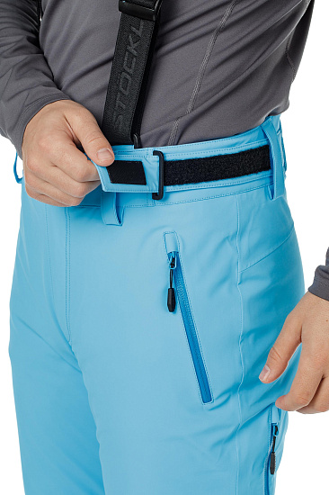 Брюки мужские Stockli Race Light Blue - Фото 6 большая