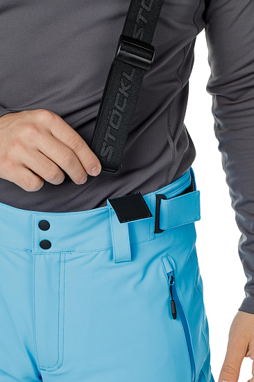 Брюки мужские Stockli Race Light Blue - Фото 7 большая