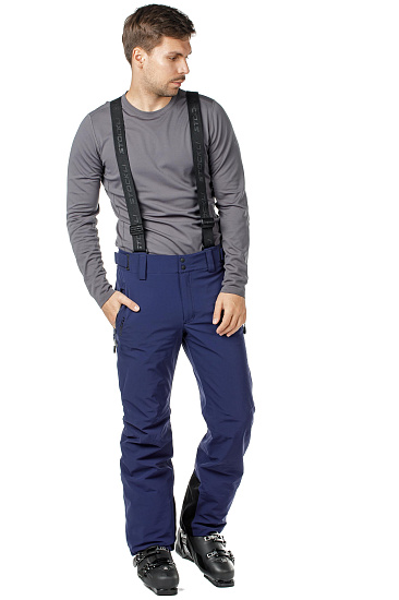 Брюки мужские Stockli Race Navy - Фото 3 большая