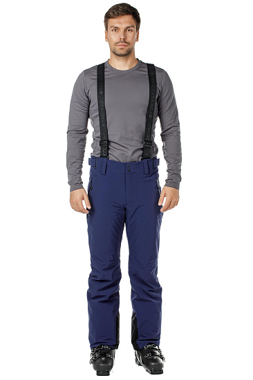 Брюки мужские Stockli Race Navy - Фото 4 большая