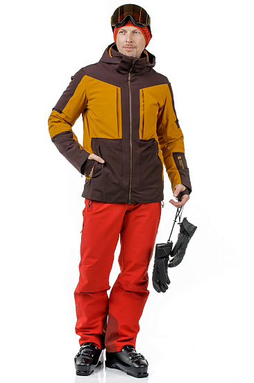 Брюки мужские Mountain Force Race Goji Berry Red - Фото 2 большая