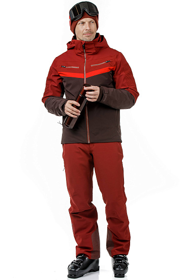 Брюки мужские Mountain Force Race Merlot Red - Фото 2 большая