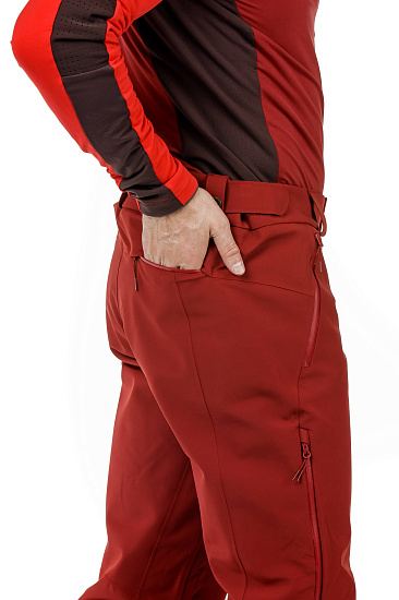 Брюки мужские Mountain Force Race Merlot Red - Фото 4 большая