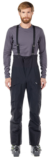 Брюки мужские Arcteryx Sabre Lt Bib Black - Фото 3 большая