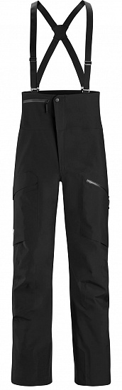 Брюки мужские Arcteryx Sabre Lt Bib Black - Фото 1 большая