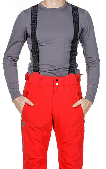 Брюки мужские Descente Swiss Electric Red - Фото 8 большая
