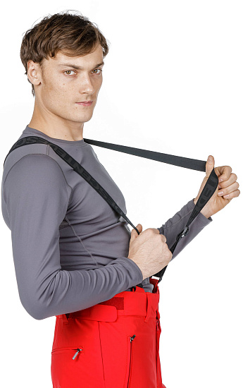 Брюки мужские Descente Swiss Electric Red - Фото 10 большая