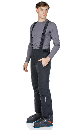 Брюки мужские Descente Swiss Black - Фото 11 большая