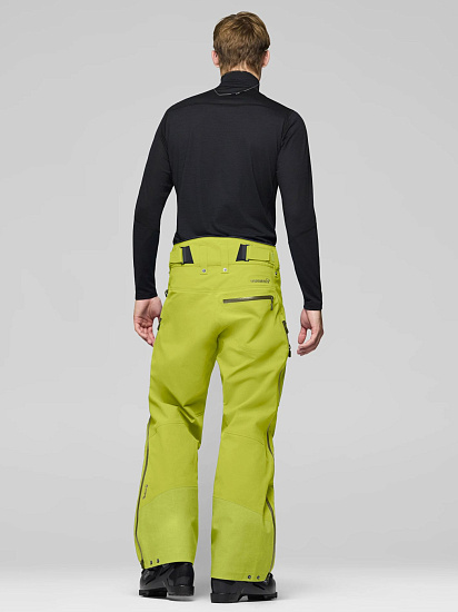Брюки мужские Norrona Lofoten Gtx Pro Dark Citron - Фото 7 большая