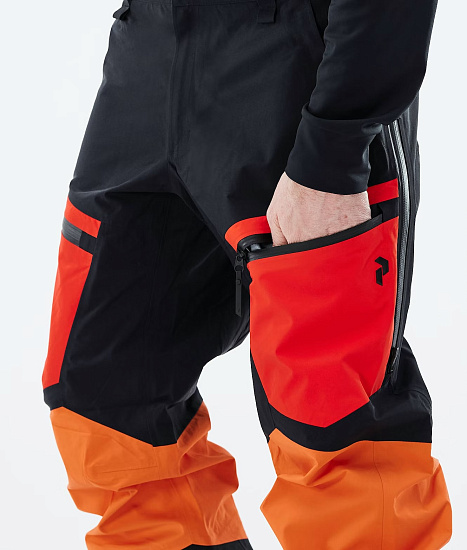 Брюки мужские Peak Performance Gravity Racing Red/Zeal Orange - Фото 11 большая
