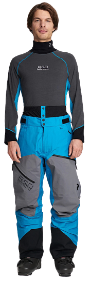 Брюки мужские Peak Performance Shielder R&D Scuba Blu/Quiet Gr - Фото 5 большая